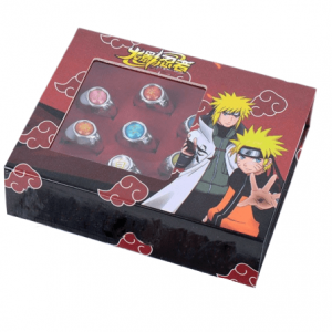 Bagues Naruto Pack Akatsuki