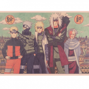 Poster Naruto Shinobi du Village Konoha