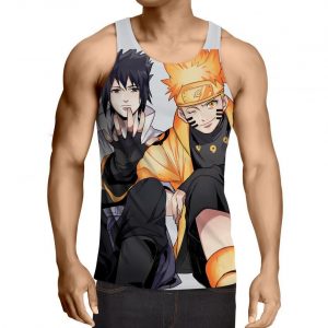 Débardeur Naruto Naruto et Sasuke