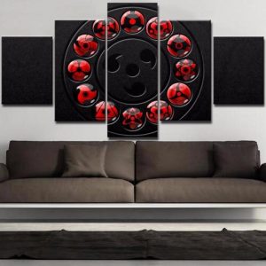 Tableau Naruto Mangekyou Sharingan