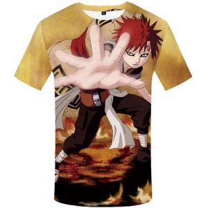 T-Shirt Naruto Gaara du Désert