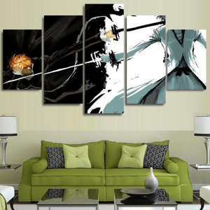 Tableau Bleach Ichigo vs Zangetsu