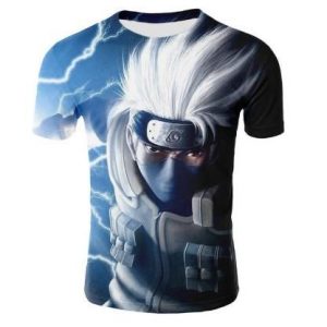 T-Shirt Naruto Kakashi Chidori