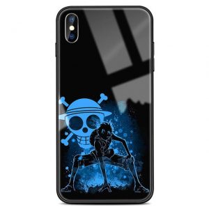 Coque One Piece iPhone Monkey D. Luffy (Verre Trempé)