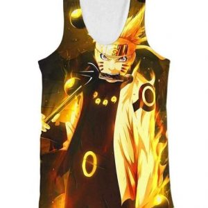 Débardeur Naruto Mode Kyûbi