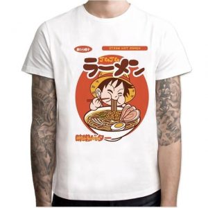 T-Shirt One Piece Luffy Ramen