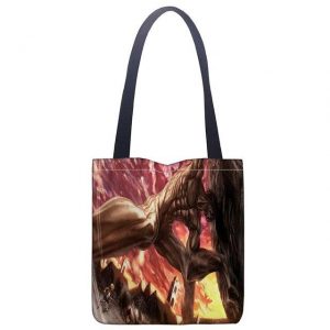 Sac Cabas Attaque des Titans Eren et le Rocher