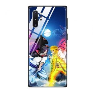 Coque Naruto Samsung Sasuke vs Minato (Verre Trempé)