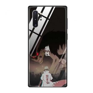 Coque Naruto Samsung Minato l'Éclair Jaune (Verre Trempé)