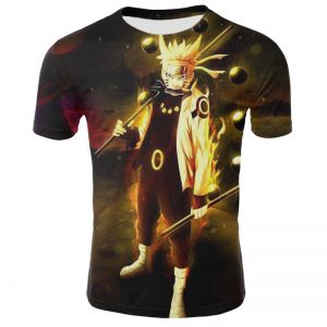 T-Shirt Naruto Naruto Mode Kyubi