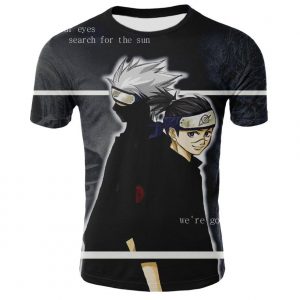 T-Shirt Naruto Kakashi & Iruka Sensei