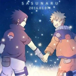 Poster Naruto Naruto et Sasuke