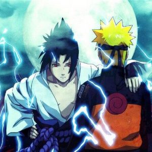 Poster Naruto Naruto et Sasuke