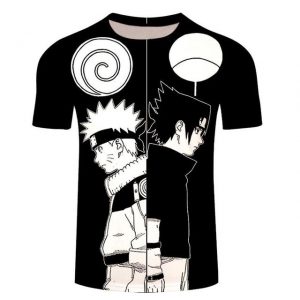 T-Shirt Naruto Deux rivaux