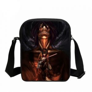 Sacoche Attaque des Titans  Protection de Mikasa