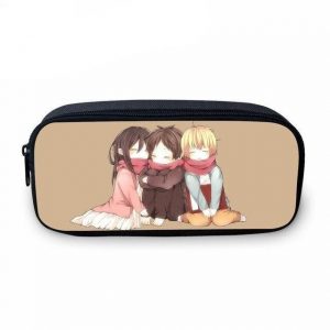 Trousse Attaque des Titans  Mikasa, Armin & Eren