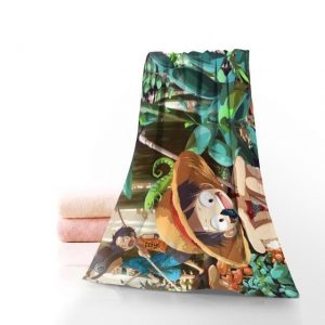 Serviette de Plage One Piece  Luffy, Ace & Sabo