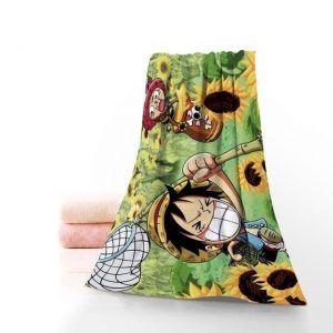 Serviette de Plage One Piece  Luffy & Chopper
