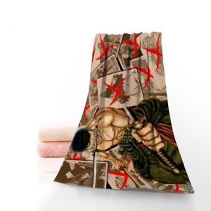 Serviette de Plage One Piece  Zoro Sabreur