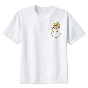 T-Shirt My Hero Academia  Poche All Might