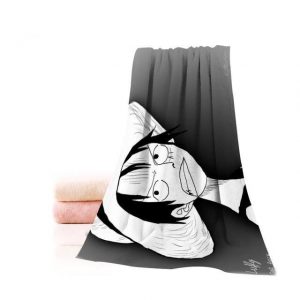 Serviette de Plage One Piece  Luffy au Chapeau de Paille