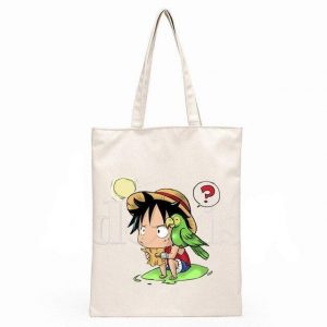 Sac Cabas One Piece  Luffy Perroquet