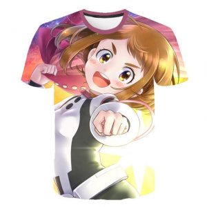 T-Shirt My Hero Academia Ochaco Tenue Héro