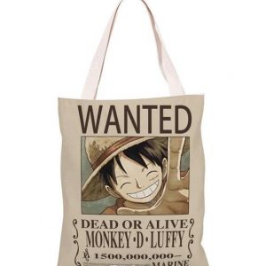 Sac Cabas One Piece  Luffy Wanted