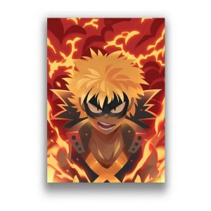 Poster My Hero Academia Kacchan Héros