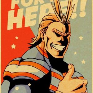 Poster My Hero Academia Symbole de la paix