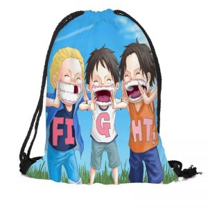 Sac de Gym One Piece  Luffy, Ace et Sabo