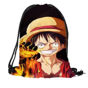Sac de Gym One Piece  Luffy Poing de Feu