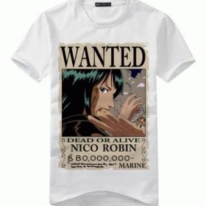 T-Shirt One Piece WANTED Nico Robin