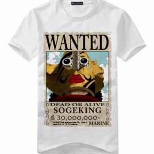 T-Shirt One Piece WANTED Usopp
