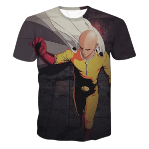 T-Shirt One Punch Man Saitama 3D Print