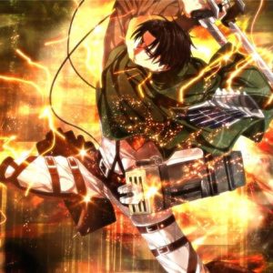 Poster Attaque des Titans Levi Ackerman