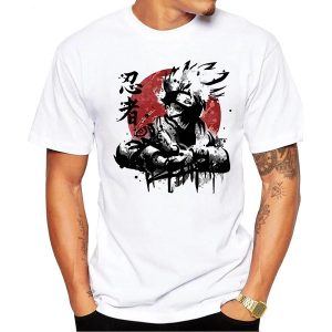 T-Shirt Naruto Kakashi Konoha