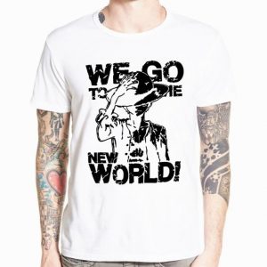 T-Shirt One Piece Luffy Nouveau Monde