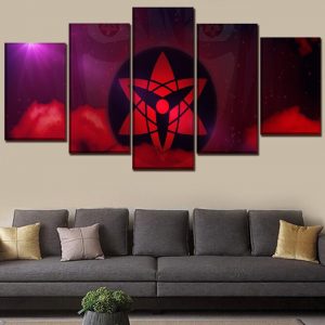 Tableau Naruto Kaléidoscope Hypnotique