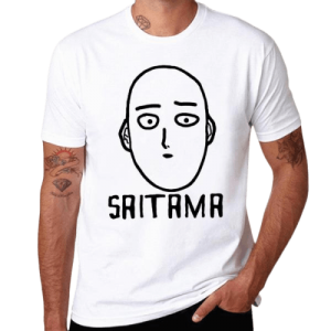 T-Shirt One Punch Man Saitama Face
