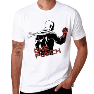 T-Shirt One Punch Man Saitama Super Vénère