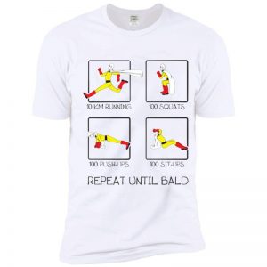 T-Shirt One Punch Man Saitama Entrainement