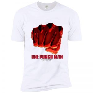 T-Shirt One Punch Man Saitama Coup de Poing