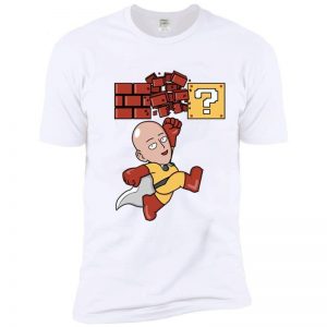 T-Shirt One Punch Man Saitama & Mario