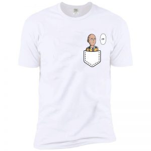 T-Shirt One Punch Man Saitama Poche