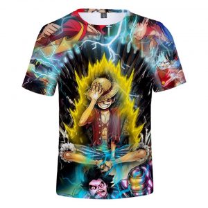 T-Shirt One Piece Yonko Luffy