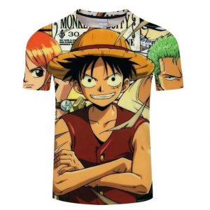 T-Shirt One Piece Mugiwaras Luffy