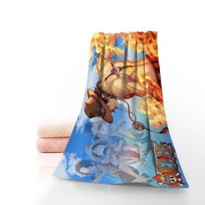 Serviette de Plage One Piece  Portgas D. Ace