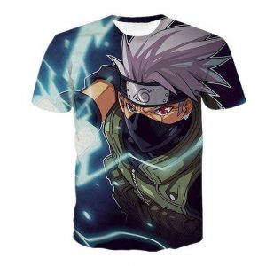 T-shirt Naruto Kakashi Sensei Sharingan